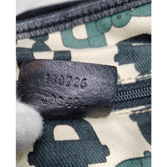 Gucci Black Guccissima Leather Abbey Hobo - Picture 10 of 10